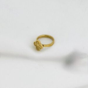 انگشتر ونکلیف طلایی