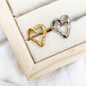 انگشتر قلب رها